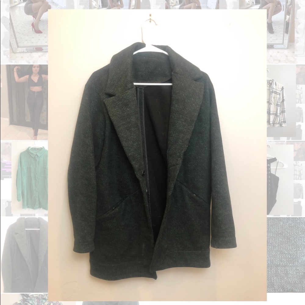 lululemon herringbone peacoat size 6